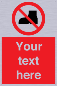 Custom No outdoor footwear